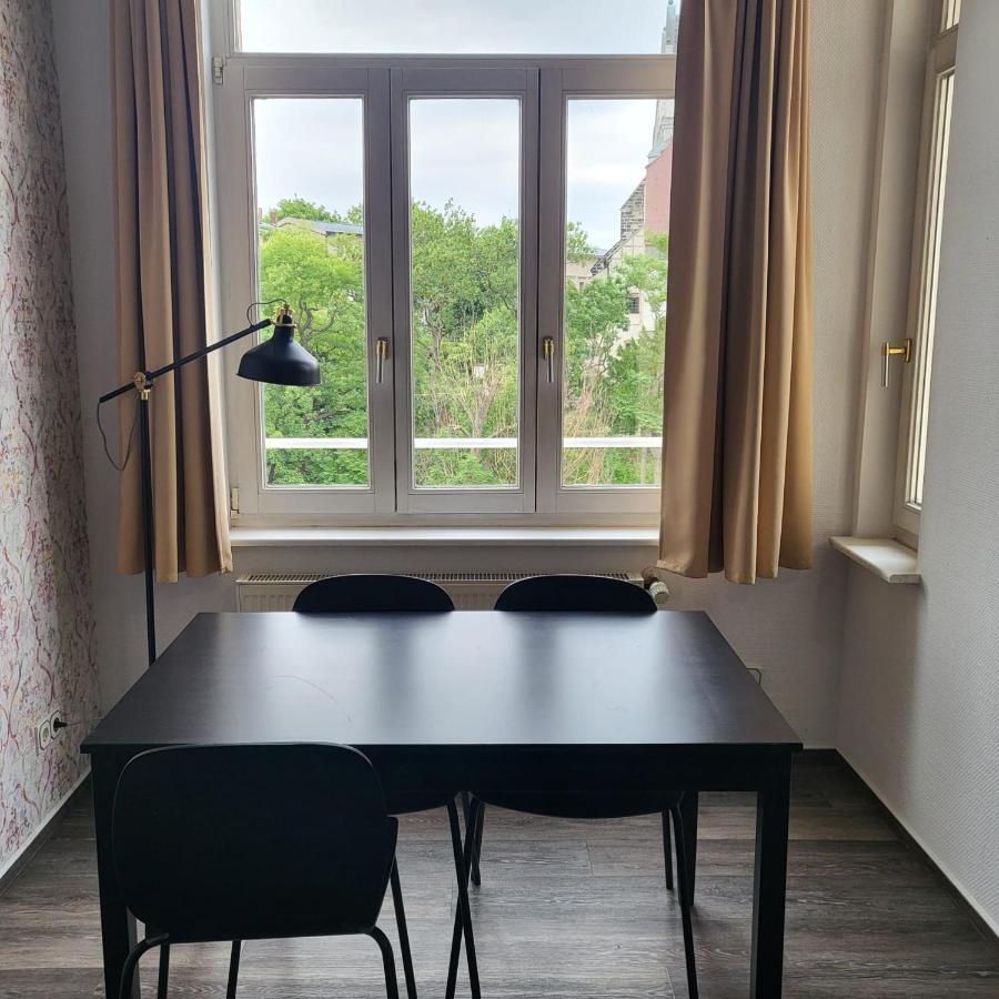 Apartment Am Dom Halle (Saale) Exterior foto